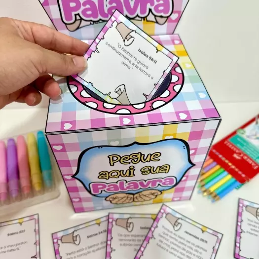 Doce Palavra - Vers├¡culos B├¡blicos em Cartinhas