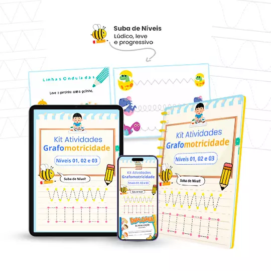 Kit Atividades de Grafomotricidade