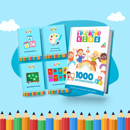 Kit Educa├º├úo Kids - Mais de 1000 Atividades